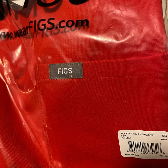 Figs Pop red Catarina and zamora  set NWT - Picture 2 of 11